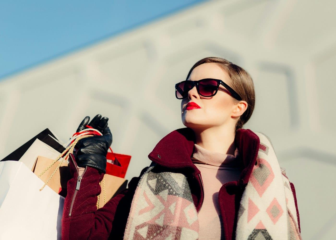 Woman wearing a relaxed everyday outfit from the new season collection