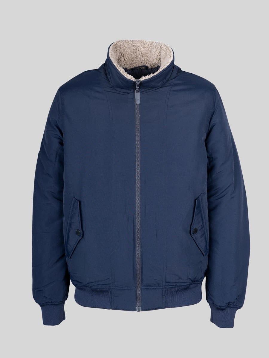 Classic Bomber Jacket, Insulated bomber with a ribbed collar
