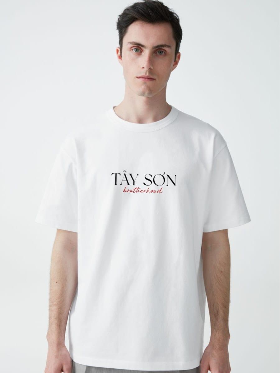 Essential Oversized Cotton Tee, Heavyweight jersey with a relaxed drop shoulder