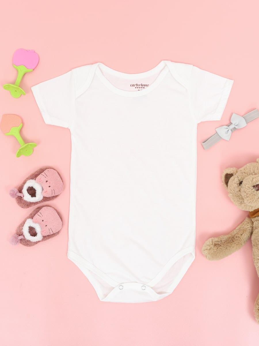 Organic Cotton Baby Romper, Certified organic cotton with full snaps